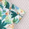 thumbnail image 6 of Baby Boy Outfit Clothes Summer Button Printed Short Sleeve Sports 18-24 Months 2t 3t 4t 5t 6t T-shirt with Elastic Waist Shorts T Shirts Tops Outfits Set 2-Piece, 6 of 7