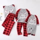 thumbnail image 3 of Pijamas familiares a juego para Navidad 2022 Ropa de dormir familiar a juego Tops + Pantalones Adultos Niños Conjuntos familiares a juego Mameluco de bebé, 3 of 5