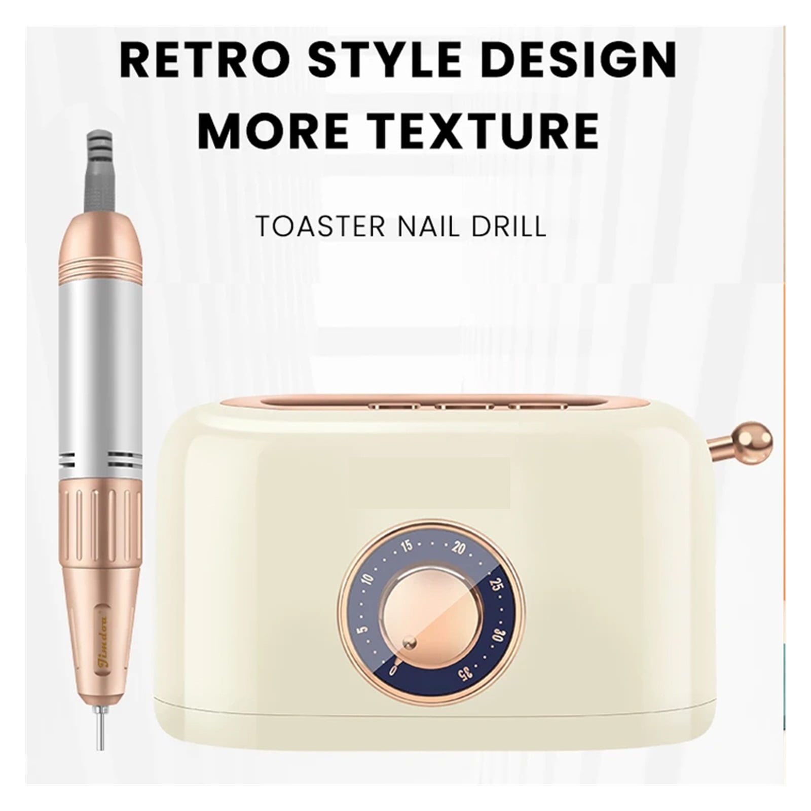 Camera Shape Electric Nail Drill Machine, Electric Nail File, Nails Accessories, Gel Nail Polish Sander, Professional Tool Manicure
