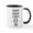 White/Black Inside, variant on CafePress - Snoopy Nomnomnom Mugs - 11 oz Ceramic Mug - Novelty Coffee Tea Cup