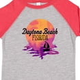 thumbnail image 4 of Inktastic Daytona Beach Florida Sunset Girls Toddler T-Shirt, 4 of 5