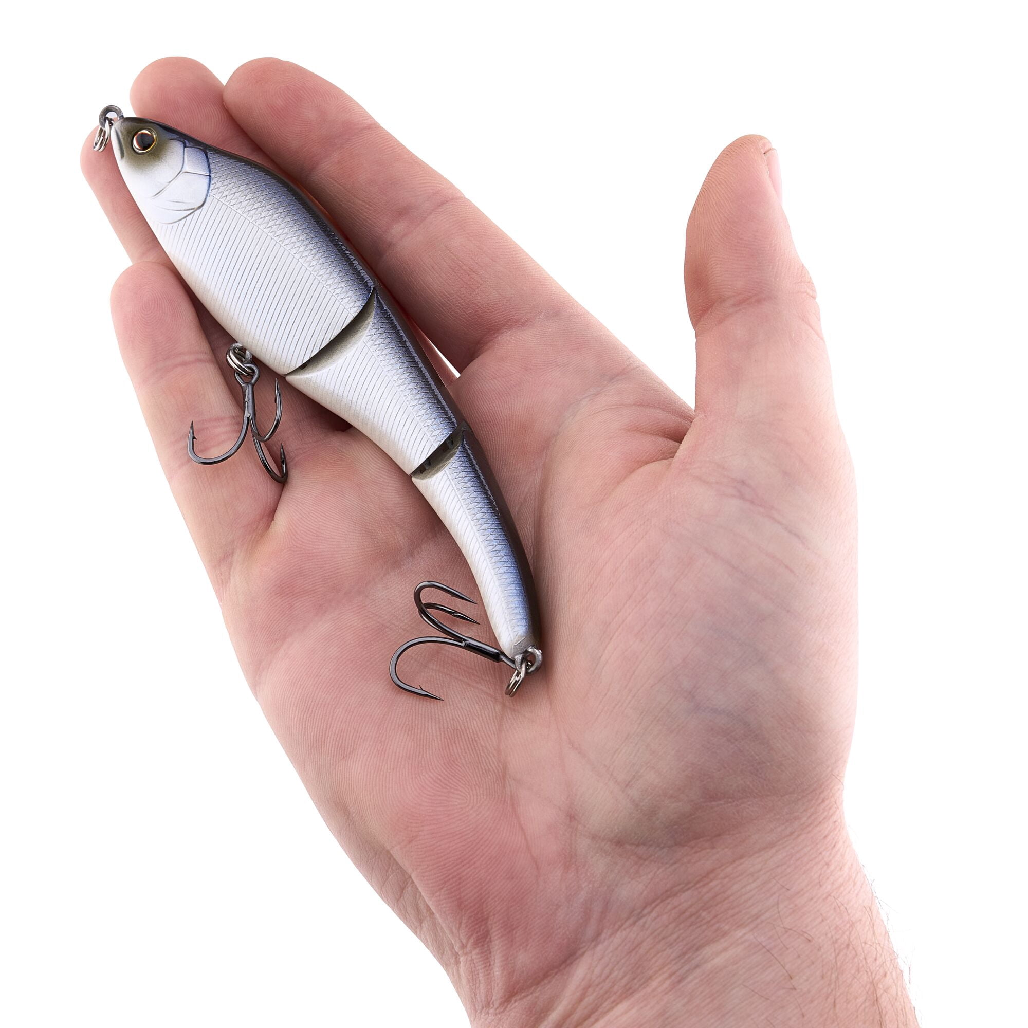 Berkley Magic Swimmer® Freshwater, 5 in, Swimbaits, Olive Bone (1 Count)