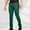 #Army Green, variant on Men's Solid Color Mid-Waist Tapered Button Pants with Pockets for Business and Daily Wear,Army GreenXXXL