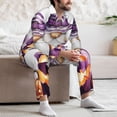 thumbnail image 7 of Lsque Halloween Gnome With Pumpkins Pattern Long Sleeve Pajama Set for Men - Soft 2-Piece Sleepwear and Loungewear Set with Pockets, Comfy Nightwear-Medium, 7 of 7