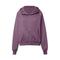 thumbnail image 4 of Landzoo Women's Loose Coat Hooded Cardigan Zipper Hoodie Warm Breathable Women's Hoodie, 4 of 6