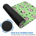 thumbnail image 6 of Long Mouse Pads for Desk,Green Cow Spot Pattern Desk Mats on Top Of Desks, Desk Mouse Pad Extra Large with 3mm Non-Slip Base and Stitched Edge for Gaming,Office,Work,Home 31.5"x15.7", 6 of 6