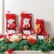 thumbnail image 3 of Wosthever Calcetín de Navidad que cuelga la decoración de la fotografía del ornamento de la bolsa de regalo de Navidad Type3 NO3, 3 of 6