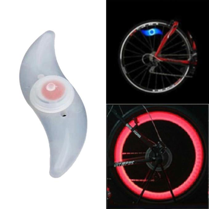 4Pack Bike Bicycle Cycling Wheel Spoke Wire Tyre Bright LED Flash Light Lamp