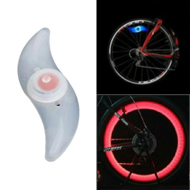 Agiferg Bike Bicycle Cycling Spoke Wire Tire Tyre Wheel LED Bright Lamp RD