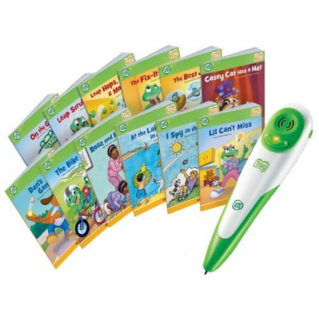 Leapfrog Tag Reading System Set + 12 Books Short and Long Vowels - Learn to Read - Walmart.com