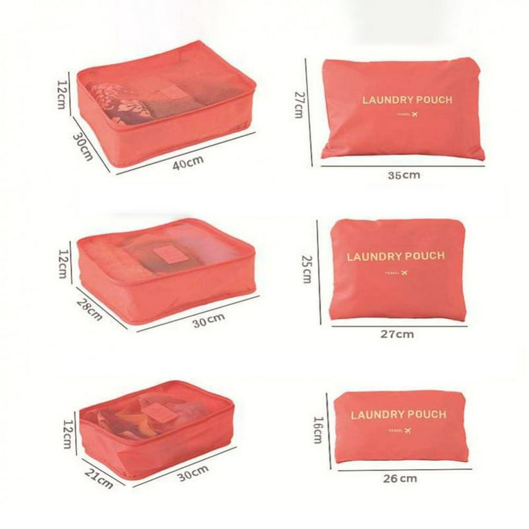 5-Size Waterproof Clothes Storage Bags Packing