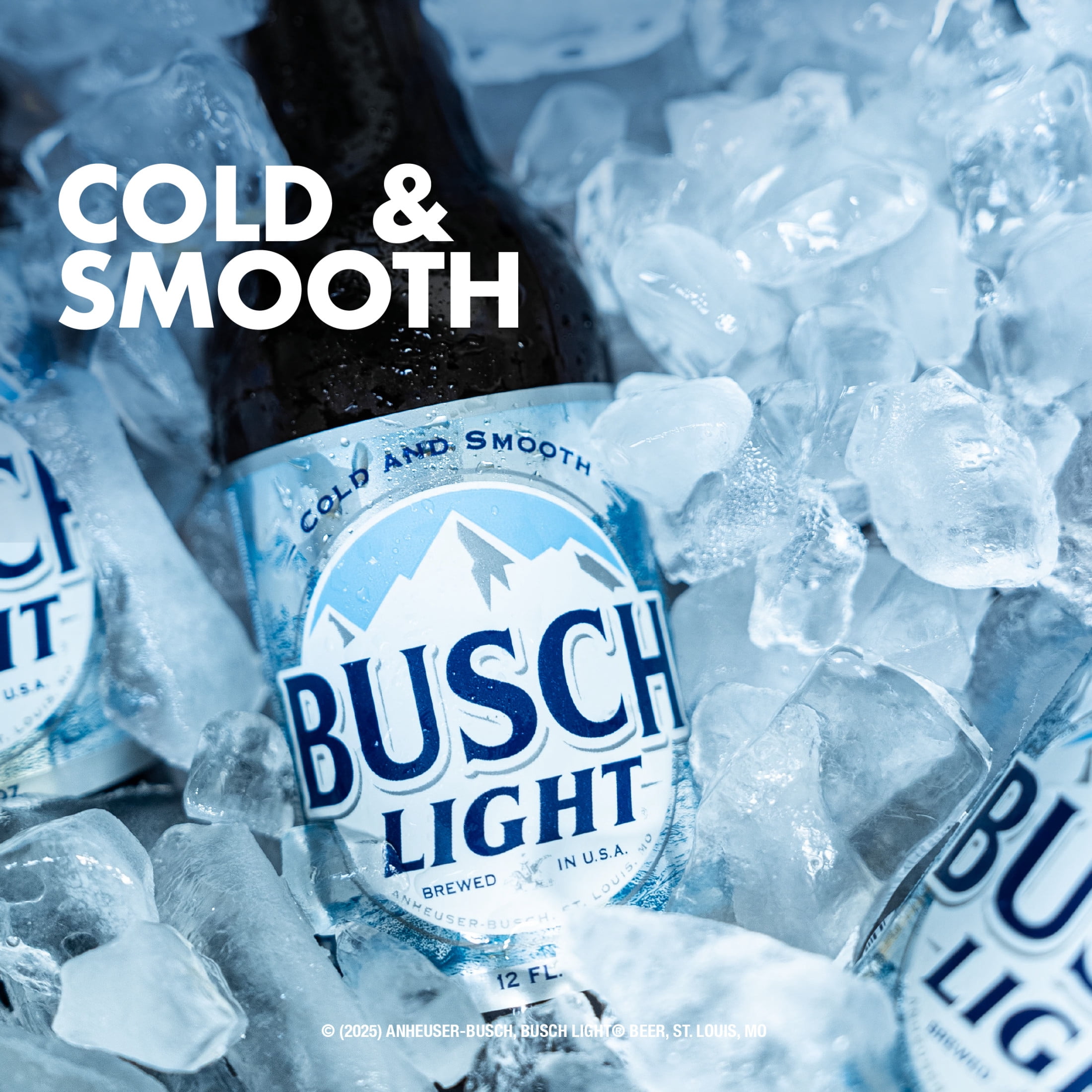 Busch Light American Light Lager Beer 15 pack 16 fl oz Aluminum Bottles 4.1% ABV