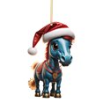 thumbnail image 3 of Navideña 2D Caballo Pisando Regalo Acrílico 8 Cm (F), 3 of 4
