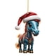 thumbnail image 3 of Navideña 2D Caballo Pisando Navideña Regalo Acrílico 8 Cm (F), 3 of 4