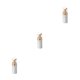 thumbnail image 1 of Dispensador de bomba de subbotella Soidarity contenedor recargable blanco y dorado, 1 of 6