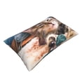 thumbnail image 3 of Balery Playful Cat Pillow Covers,Bed Pilowcases,Reversible Plush Throw Pillow Covers End Pillow Encasement,Pillow Case - 20"X30", 3 of 9