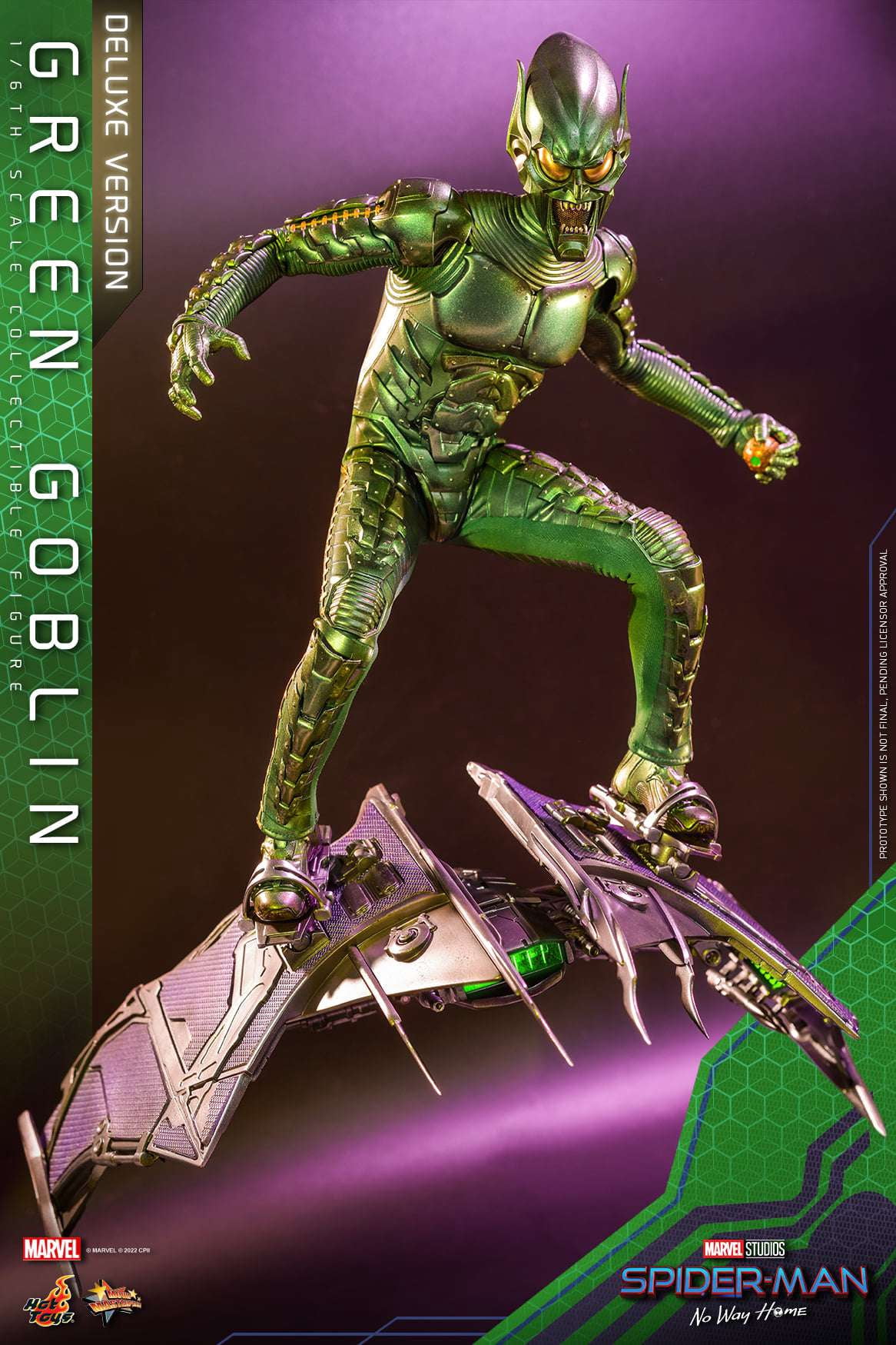 Figure Hot Toys MMS631 - Marvel Comics - Spider Man : No Way Home - Green Goblin Deluxe Version
