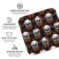 thumbnail image 3 of Kdxio Butterfly Skull Funny Coasters,4 Pcs Leather Coasters,Housewarming Gifts,Protect Furniture from Water Marks Scratch and Damage, 3 of 8