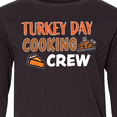 thumbnail image 4 of Inktastic Thanksgiving Turkey Day Cooking Crew with Turkey and Pumpkin Pie Long Sleeve Youth T-Shirt, 4 of 5