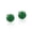 Green, variant on 14K White Gold Round Sapphire Stud Earrings