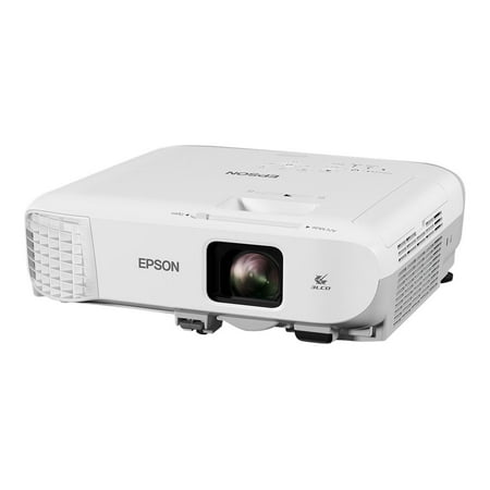Epson PowerLite 990U - 3LCD projector - 3800 lumens (white) - 3800 lumens (color) - WUXGA (1920 x 1200) - 16:10 - 1080p - LAN - with 2 years Epson Road Service