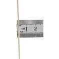 thumbnail image 5 of 10K Yellow Gold Solid Diamond Cut Franco Box Chain 1.50mm Necklace 28 Inch, 5 of 6