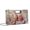 Cherry Blossom Cardinal, variant on FOR U DESIGNS Cherry Blossom Cardinal Print Clutch Purse for Women, PU Leather Top Handle Purse with Detachable Chain Evening Handbag for Prom and Formal Dinners