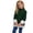 Green, variant on Rggeeun Girls Child Sweaters Solid Color Knitted Lined Long Sleeve Crew Neck Winter Thermal Soft Cozy Kids Trendy Pullover,Green,4-5 Years
