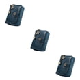 thumbnail image 3 of Cartera corta Sonducket de Cuero PU Retro portátil Azul, 3 of 6