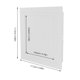 thumbnail image 2 of unbranded Panel Acceso Para Drywall En Aluminio Con Instalación Rápida Y Uso Doméstico, 2 of 8