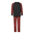 thumbnail image 5 of Fiomva Family Matching Christmas Pajamas Xmas Holiday Sleepwear Sets Couples Christmas PJs for Men Women Baby Kids, 5 of 9