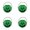 Green, variant on Halloween Pumpkin Candy Bucket Holders for Kids Trick or Treat, 4 Pack Mini Witches Cauldron Kettle with Handles, Orange Green Pink Party Decor Supply