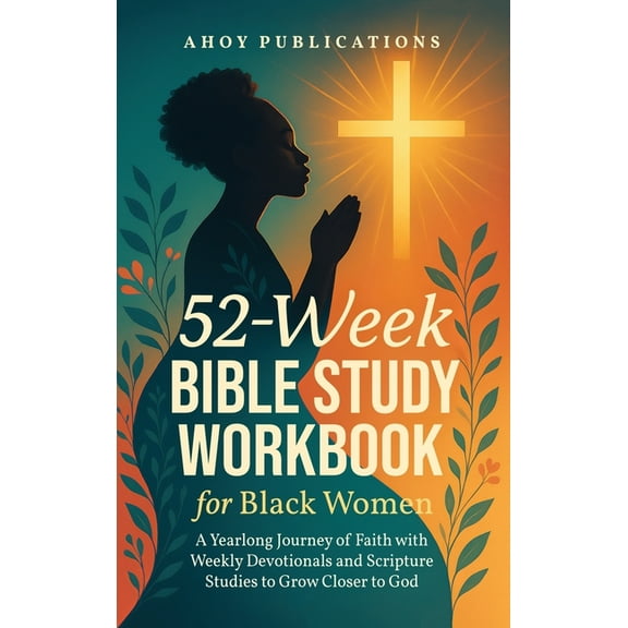 52-Week Bible Study Workbook for Black Women: A Yearlong Journey of Faith with Weekly Devotionals and Scripture Studies , (Hardcover)
