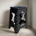 thumbnail image 2 of Banco Plegable Grande Portatil Plastico Soporta 120kg 1pz Acabado De La Estructura Mate Color Negro, 2 of 6