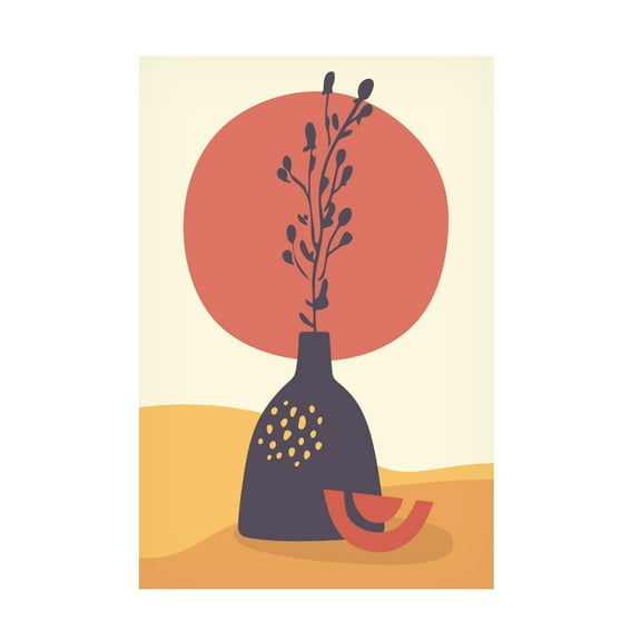 Trademark Fine Art jay stanley Boho Botanicals Collection 1 Canvas Wall Art