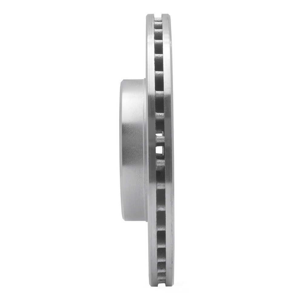 Dynamic Friction Company 631-76106L DFC Brake Rotor - Drilled And Slotted - Silver