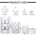 thumbnail image 7 of 24pcs Christmas Ball Ornaments Shatterproof Christmas Ornaments Set Decorations for Xmas Tree Balls, 7 of 7