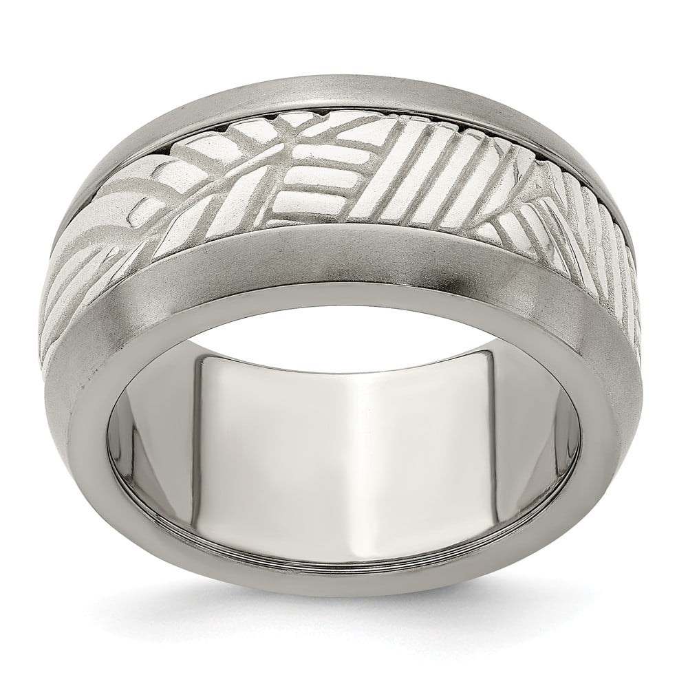 Diamond2deal Titanium And Sterling Silver Inlay Polished Leaf Engagement Ring Size 13 For Mens Walmart Com Walmart Com Diamond2deal Titanium And Sterling Silver Inlay Polished Leaf Engagement Ring Size 13 For Mens Walmart Com Walmart Com