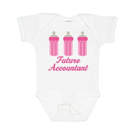 

Inktastic Future Accountant Baby Girl Gift Baby Girl Bodysuit