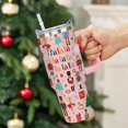 thumbnail image 3 of 40 oz Christmas Nutcracker Tumbler with Handle, Stainless Steel Christmas Insulated Tumblers with Lids and Straws, Nutcracker Ballet Gifts for Dancers, Pink, 3 of 6
