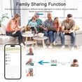 thumbnail image 3 of Control Tuya ZigBee Push Button Normal Switch Module Home Electrical Appliance 2 Gang Switch Control Module Mobilephone APP Remotely Control Compatible Alexa  Home Voice Control, 3 of 7