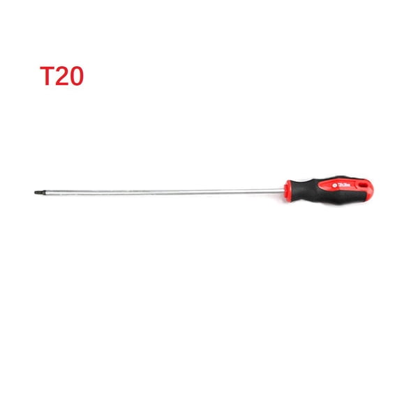 1pc 400mm Extra Long Torx Screwdriver, Magnetic Screw Drive, Home Repair Tools, Middle Hole Extended Hexagon Socket Screwdriver, T20, Repair Tool
