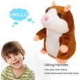 thumbnail image 4 of Hamster Parlant Répète Ce Que Vous Dites Peluche Interactive Jouet Parlant, 4 of 4