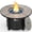 Gray, variant on TLGREEN 30" Propane Fire Pit Table with Lid and Blue Stone, 50,000 BTU Auto-Ignition Circular Gas Fire Pit for Outdoor