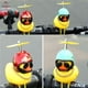 thumbnail image 3 of pequeño pato amarillo bicicleta de carretera casco de accesorios, 3 of 4