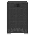 thumbnail image 3 of vidaXL Propane Tank Cover Table Black 40x40x60 cm Poly Rattan, 3 of 5