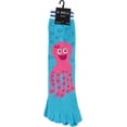 thumbnail image 2 of Novelty Crew Toe Socks - Pink Octopus, 2 of 2