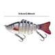 thumbnail image 2 of Señuelos de pesca hundidos Wobblers cebo artificial multiarticulado (A), 2 of 3