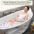 thumbnail image 6 of Full Body Bath Pillow for Tub, Luxury Spa Bathtub Pillow with Neck & Back Support, Non-Slip Cushioned Bath Pillow with Laundry Bag for Relaxing Soak, 6 of 10