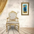 thumbnail image 3 of Retrobot 10x18 Gold Ornate Wood Framed with Double Matting Museum Art Print Titled - Roby Robot, 3 of 4
